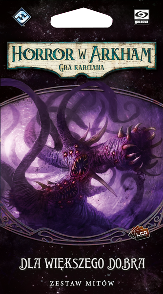 Okładka gry: Horror w Arkham LCG: Dla większego dobra