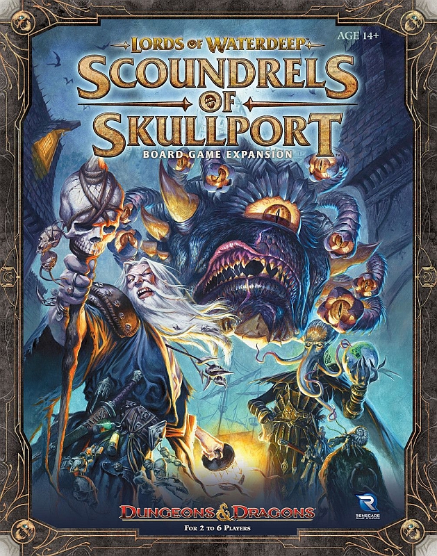 Okładka gry: Lords of Waterdeep: Scoundrels of Skullport