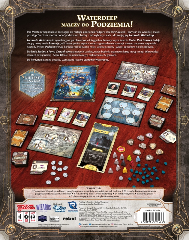 Grafika 6 — Lordowie Waterdeep: Szelmy z Portu Czaszek