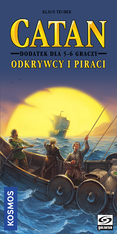 Okładka gry: Catan: Odkrywcy i Piraci 5/6