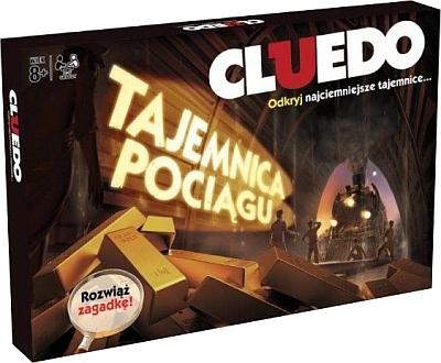 Okładka gry: Cluedo: Tajemnica Pociągu