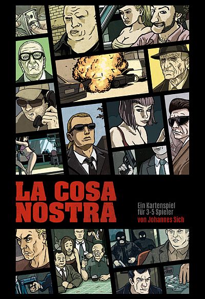 Okładka gry: La Cosa Nostra