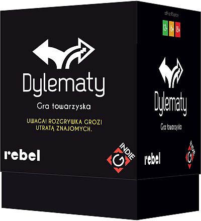 Okładka gry: Dylematy (drugie wydanie)