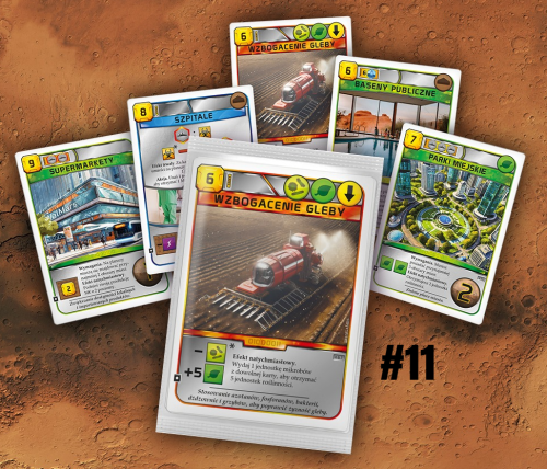 Okładka gry Terraformacja Marsa: Zestaw dodatkowy #11