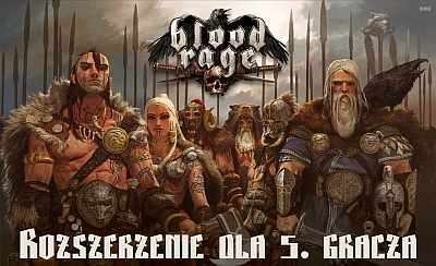 Okładka gry: Blood Rage: Rozszerzenie dla piątego gracza