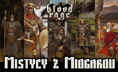 Okładka gry: Blood Rage: Mistycy z Midgardu