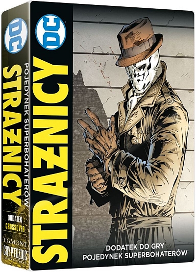 Okładka gry: Pojedynek Superbohaterów DC: Strażnicy