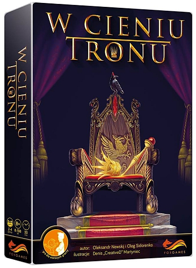 Okładka gry: W Cieniu Tronu