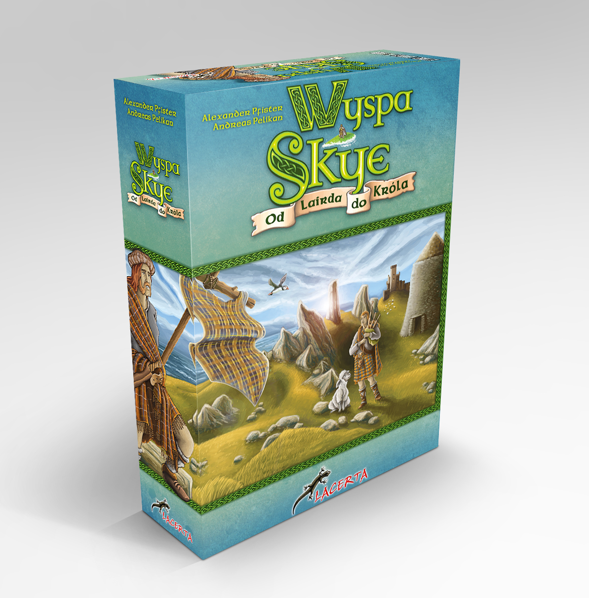 Okładka gry: Wyspa Skye (Isle of Skye: From Chieftain to King)