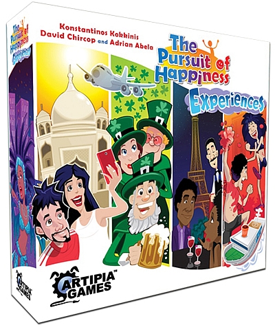 Okładka gry: Pogoni za szczęściem (The Pursuit of Happiness): Experiences