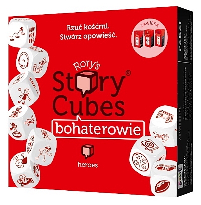 Okładka gry: Story Cubes: Bohaterowie