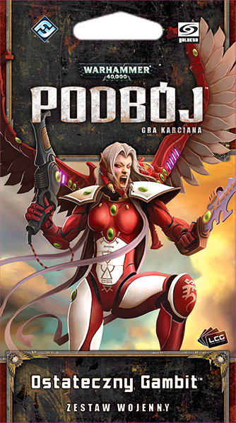 Okładka gry: Warhammer 40 000: Podbój - Ostateczny Gambit