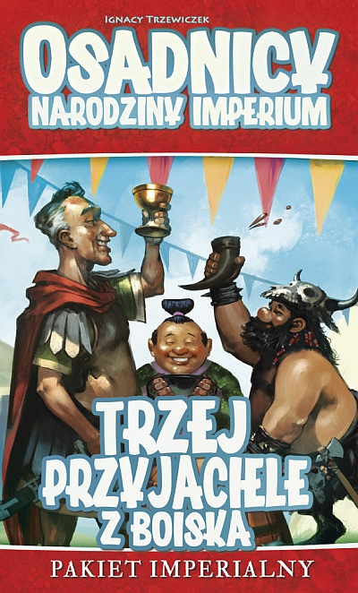 Okładka gry Osadnicy: Narodziny Imperium - Trzej Przyjaciele z Boiska