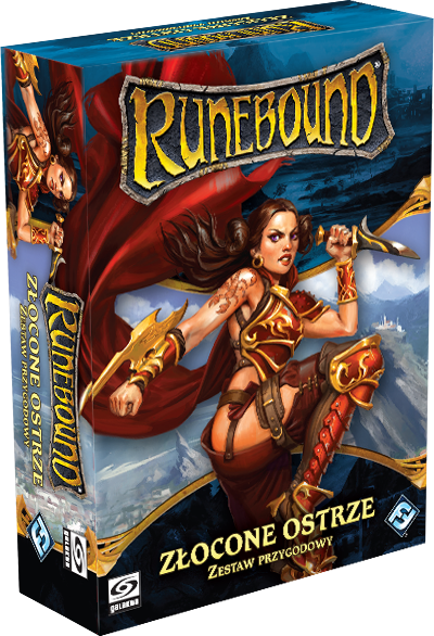 Okładka gry: Runebound: Złocone Ostrze