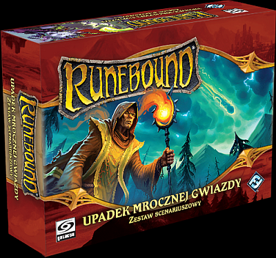 Okładka gry: Runebound: Upadek Mrocznej Gwiazdy