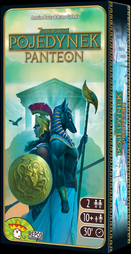 Okładka gry 7 Cudów Świata: Pojedynek - Panteon