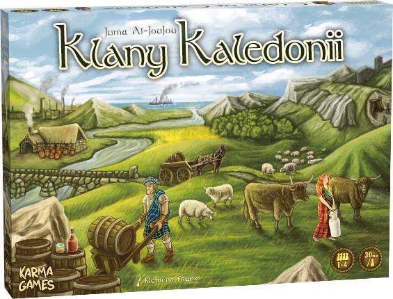 Okładka gry: Klany Kaledonii (Clans of Caledonia)
