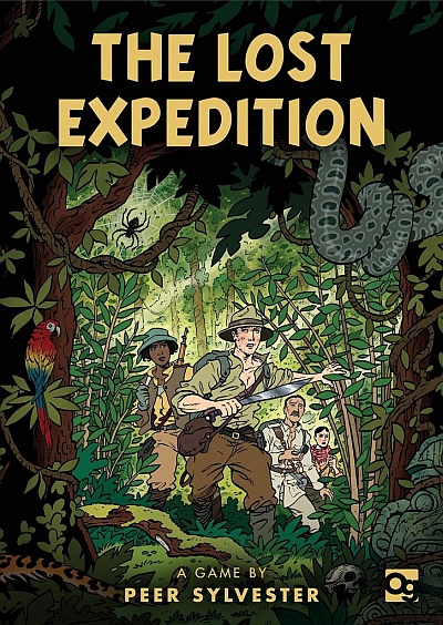 Okładka gry: Zaginiona Ekspedycja (The Lost Expedition)