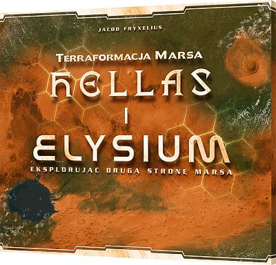 Okładka gry Terraformacja Marsa: Hellas i Elysium