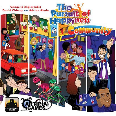 Okładka gry: Pogoni za szczęściem (The Pursuit of Happiness): Społeczność