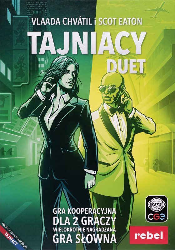 Okładka gry: Tajniacy: Duet