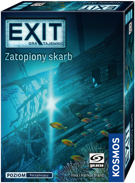 Okładka gry: EXIT: Zatopiony Skarb