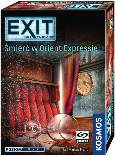 Okładka gry: EXIT: Śmierć w Orient Expressie
