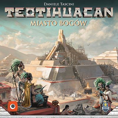Okładka gry: Teotihuacan: Miasto Bogów