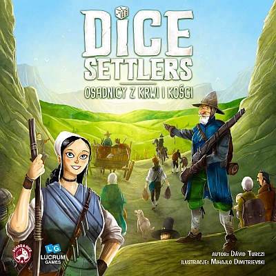 Okładka gry: Dice Settlers: Osadnicy z krwi i kości