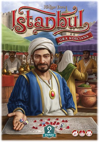 Okładka gry: Istambuł: Gra kościana