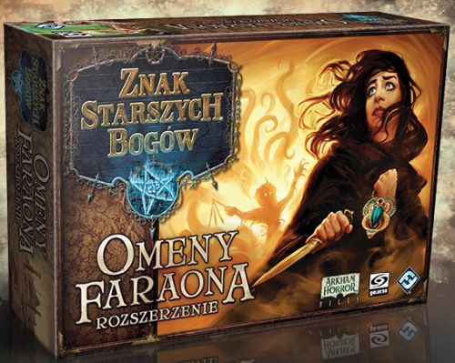 Okładka gry: Znak Starszych Bogów: Omeny Faraona