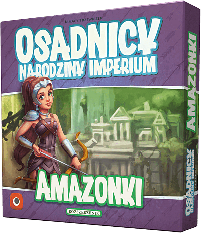 Okładka gry: Osadnicy: Narodziny Imperium - Amazonki