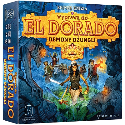 Okładka gry: Wyprawa do El Dorado: Demony Dżungli