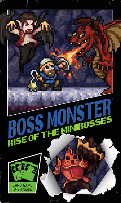 Okładka gry: Boss Monster: Powstanie minibossów