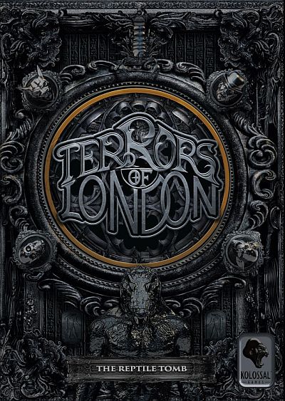 Okładka gry: Terrors of London: Gadzi Grobowiec