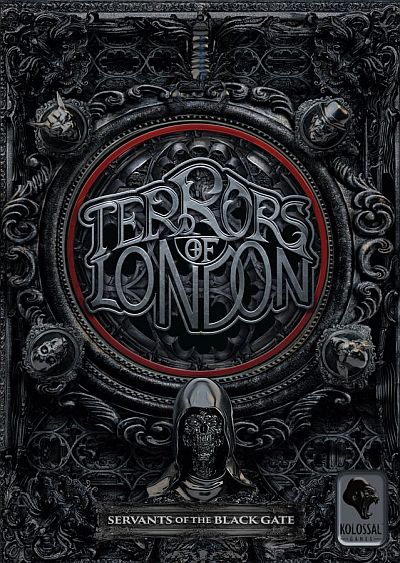 Okładka gry: Terrors of London: Słudzy Czarnej Bramy