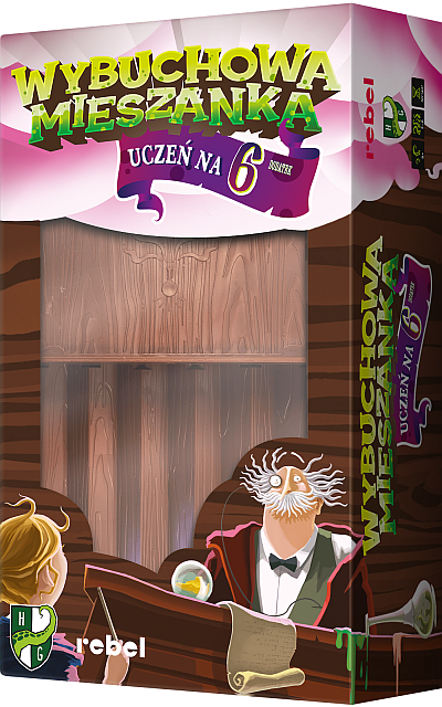 Okładka gry: Wybuchowa mieszanka: Uczeń na 6