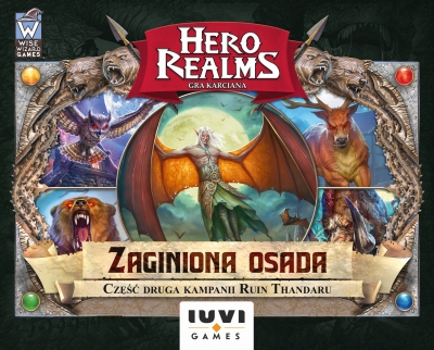 Okładka gry: Hero Realms: Zaginiona Osada