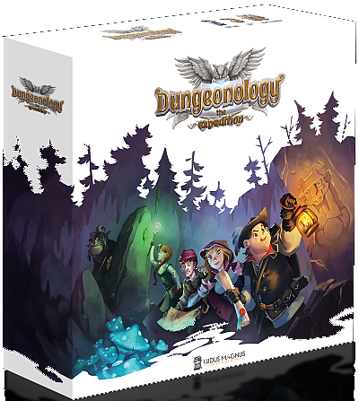 Okładka gry: Stworologia: Ekspedycja (Dungeonology: The Expedition)