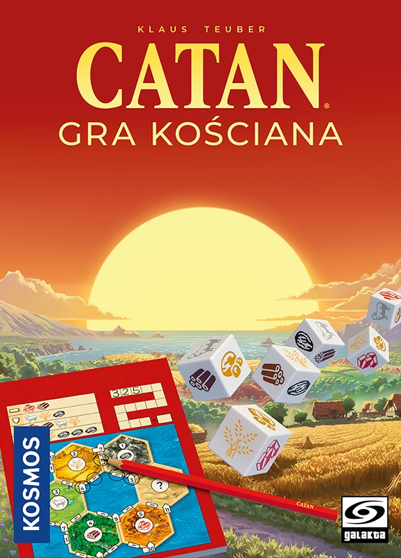Okładka gry CATAN: Gra kościana