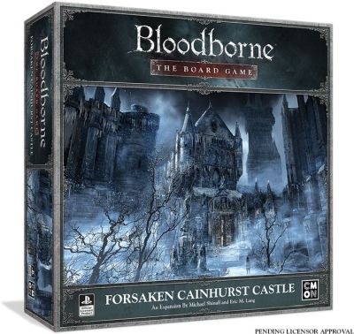 Okładka gry: Bloodborne: Gra Planszowa - Zapomniany Zamek Cainhurst