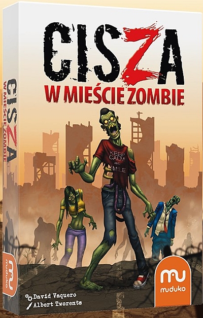 Okładka gry: Cisza w mieście zombie