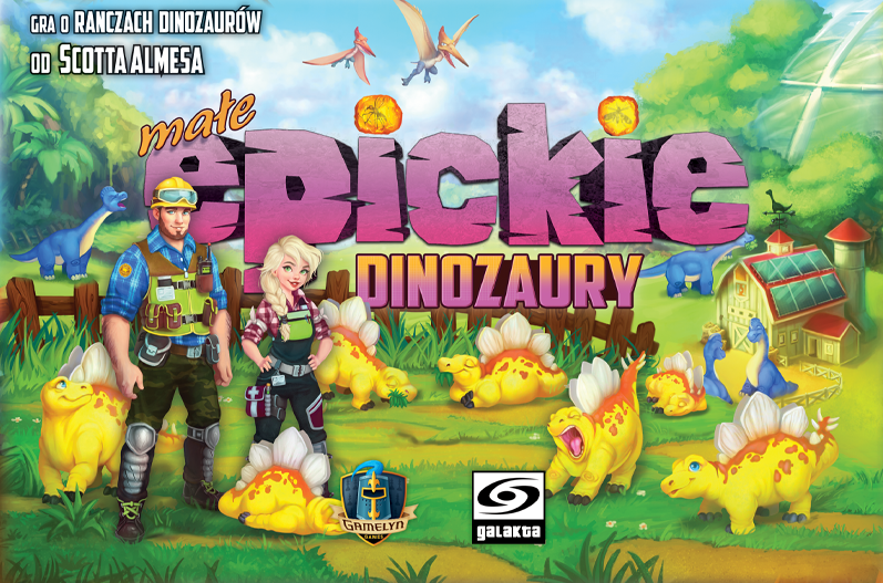 Okładka gry: Małe Epickie Dinozaury