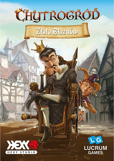 Okładka gry: Chytrogród: Złoto błaznów