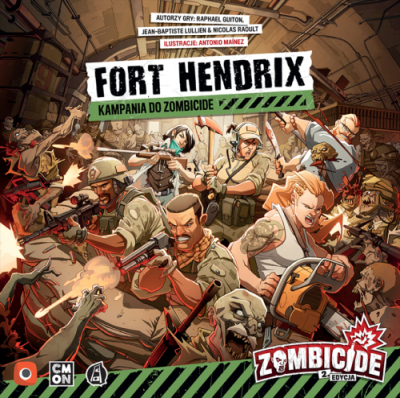 Okładka gry: Zombicide: 2 ed. - Fort Hendrix