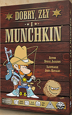 Okładka gry: Dobry, Zły i Munchkin