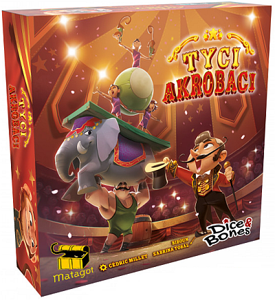 Okładka gry: Tyci Akrobaci