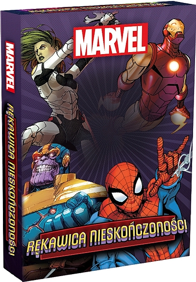 Okładka gry: Marvel: Rękawica Nieskończoności