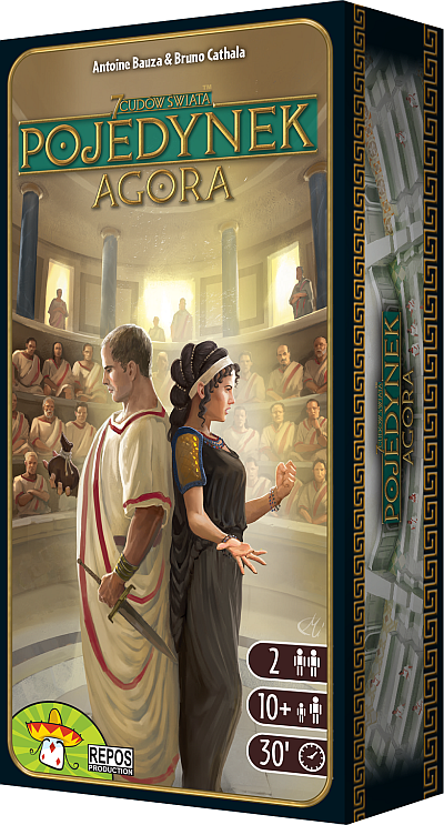 Okładka gry 7 Cudów Świata: Pojedynek - Agora
