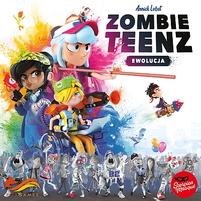 Okładka gry: Zombie Teenz: Ewolucja